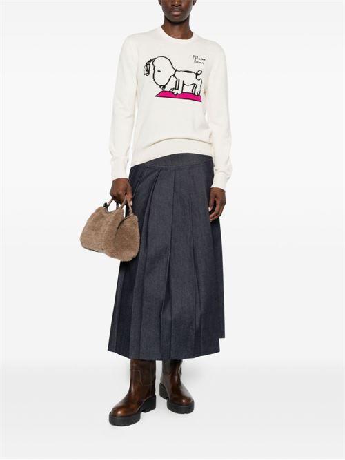 maglia donna girocollo Snoopy MC2 SAINT BARTH | NEWQUEEN04133I